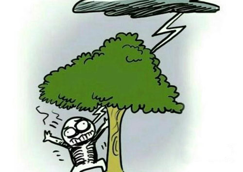 雷雨臨空,你應該躲到哪里去-避雷